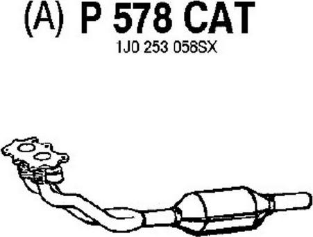 Fenno P578CAT - Catalyseur cwaw.fr