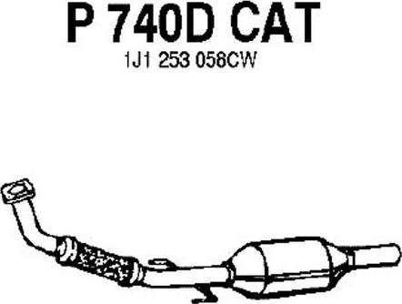 Fenno P740DCAT - Catalyseur cwaw.fr