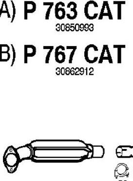 Fenno P763CAT - Catalyseur cwaw.fr