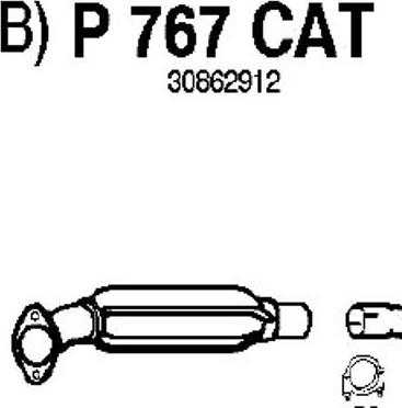 Fenno P767CAT - Catalyseur cwaw.fr