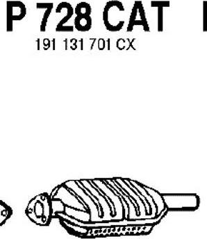 Fenno P728CAT - Catalyseur cwaw.fr