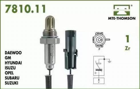 Fenno XL7810.11.040 - Sonde lambda cwaw.fr