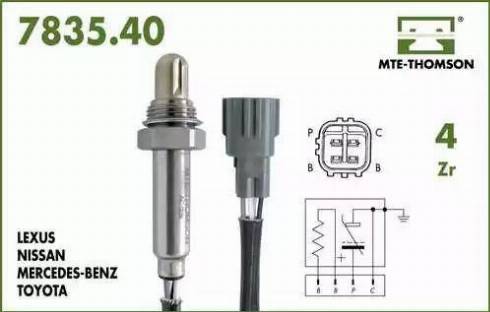 Fenno XL7835.40.035 - Sonde lambda cwaw.fr