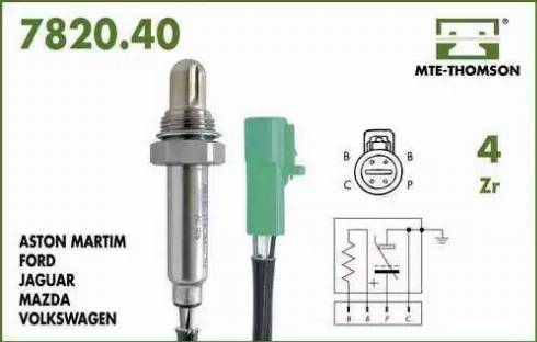 Fenno XL7820.40.040 - Sonde lambda cwaw.fr