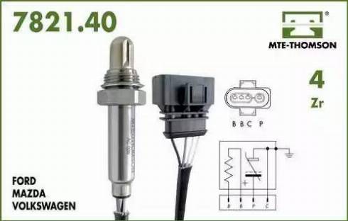 Fenno XL7821.40.072 - Sonde lambda cwaw.fr