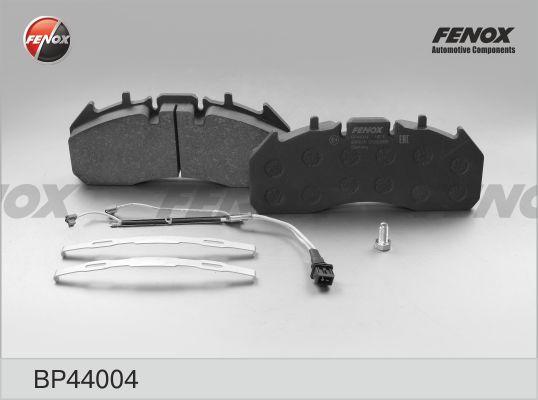 Fenox BP44004 - Kit de plaquettes de frein, frein à disque cwaw.fr