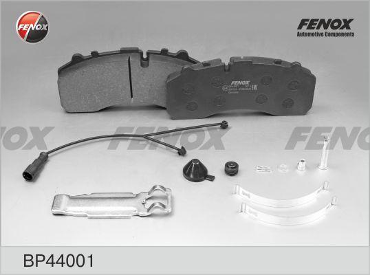 Fenox BP44001 - Kit de plaquettes de frein, frein à disque cwaw.fr