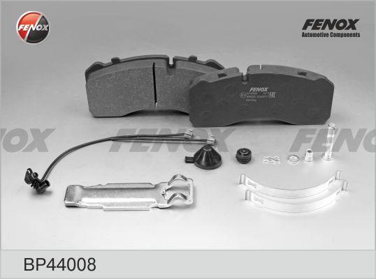 Fenox BP44008 - Kit de plaquettes de frein, frein à disque cwaw.fr