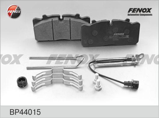 Fenox BP44015 - Kit de plaquettes de frein, frein à disque cwaw.fr