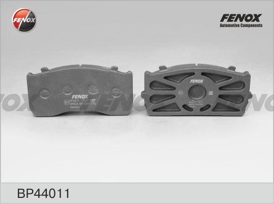 Fenox BP44011 - Kit de plaquettes de frein, frein à disque cwaw.fr