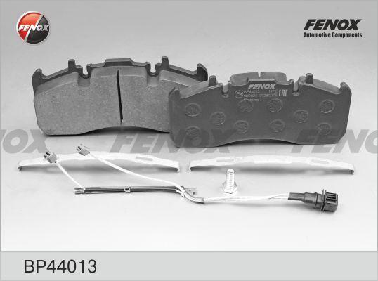 Fenox BP44013 - Kit de plaquettes de frein, frein à disque cwaw.fr