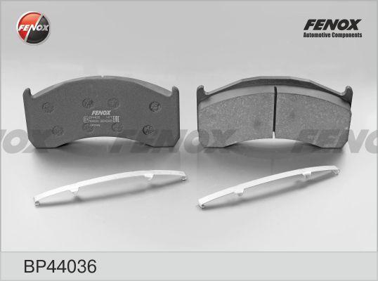 Fenox BP44036 - Kit de plaquettes de frein, frein à disque cwaw.fr