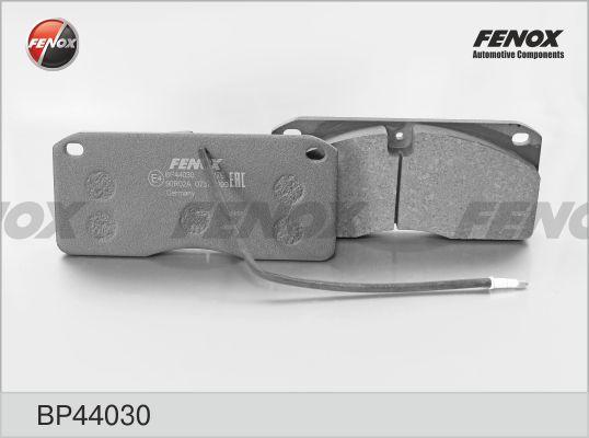 Fenox BP44030 - Kit de plaquettes de frein, frein à disque cwaw.fr