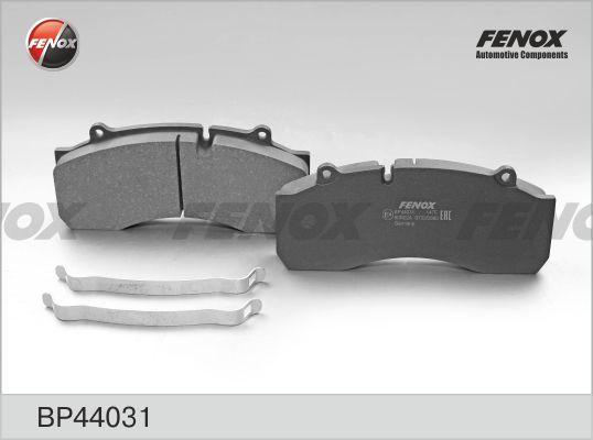 Fenox BP44031 - Kit de plaquettes de frein, frein à disque cwaw.fr