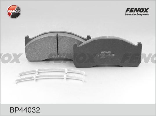 Fenox BP44032 - Kit de plaquettes de frein, frein à disque cwaw.fr