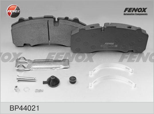 Fenox BP44021 - Kit de plaquettes de frein, frein à disque cwaw.fr