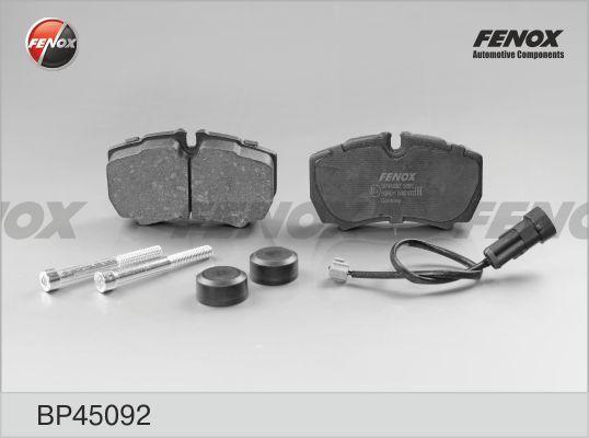 Fenox BP45092 - Kit de plaquettes de frein, frein à disque cwaw.fr