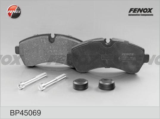 Fenox BP45069 - Kit de plaquettes de frein, frein à disque cwaw.fr