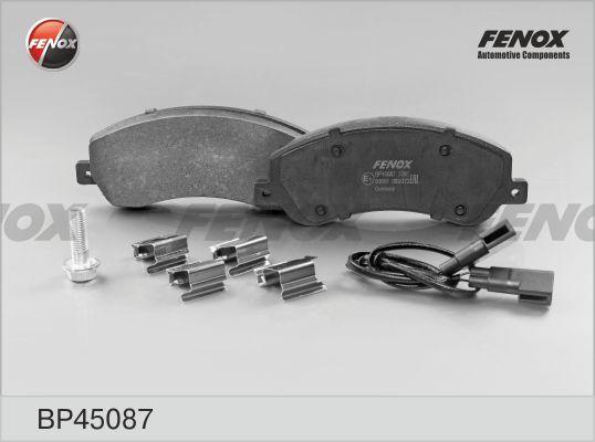 Fenox BP45087 - Kit de plaquettes de frein, frein à disque cwaw.fr