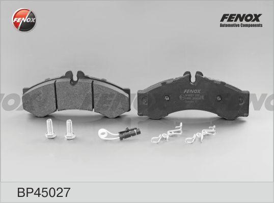 Fenox BP45027 - Kit de plaquettes de frein, frein à disque cwaw.fr