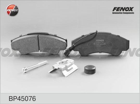 Fenox BP45076 - Kit de plaquettes de frein, frein à disque cwaw.fr