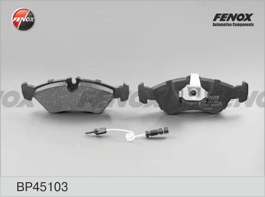 Fenox BP45103 - Kit de plaquettes de frein, frein à disque cwaw.fr