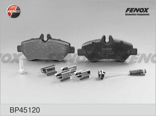 Fenox BP45120 - Kit de plaquettes de frein, frein à disque cwaw.fr