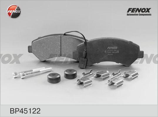 Fenox BP45122 - Kit de plaquettes de frein, frein à disque cwaw.fr