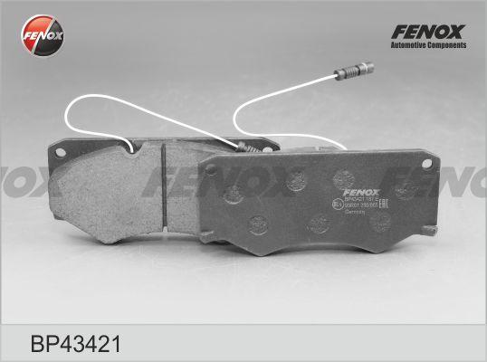 Fenox BP43421 - Kit de plaquettes de frein, frein à disque cwaw.fr