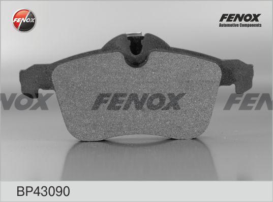 Fenox BP43090 - Kit de plaquettes de frein, frein à disque cwaw.fr