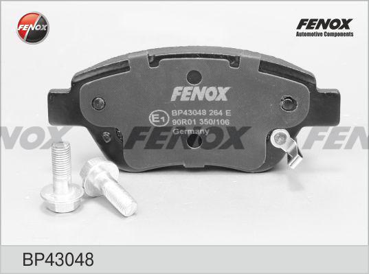 Fenox BP43048 - Kit de plaquettes de frein, frein à disque cwaw.fr