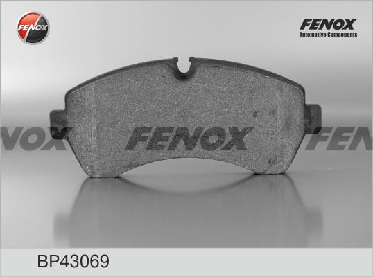 Fenox BP43069 - Kit de plaquettes de frein, frein à disque cwaw.fr