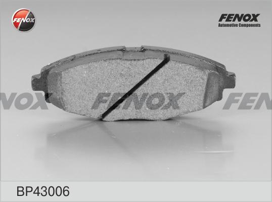 Fenox BP43006 - Kit de plaquettes de frein, frein à disque cwaw.fr