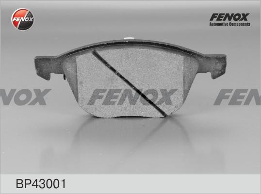 Fenox BP43001 - Kit de plaquettes de frein, frein à disque cwaw.fr