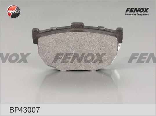 Fenox BP43007 - Kit de plaquettes de frein, frein à disque cwaw.fr