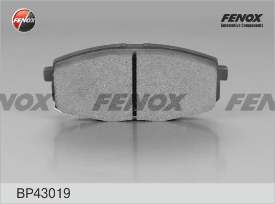 Fenox BP43019 - Kit de plaquettes de frein, frein à disque cwaw.fr