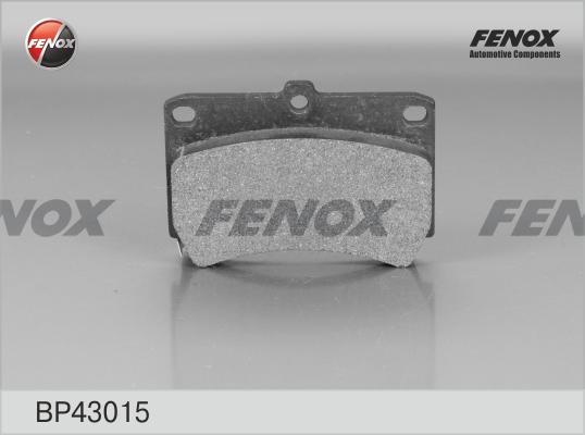 Fenox BP43015 - Kit de plaquettes de frein, frein à disque cwaw.fr