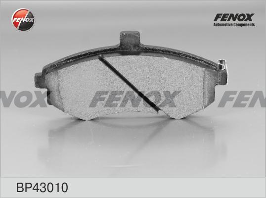 Fenox BP43010 - Kit de plaquettes de frein, frein à disque cwaw.fr