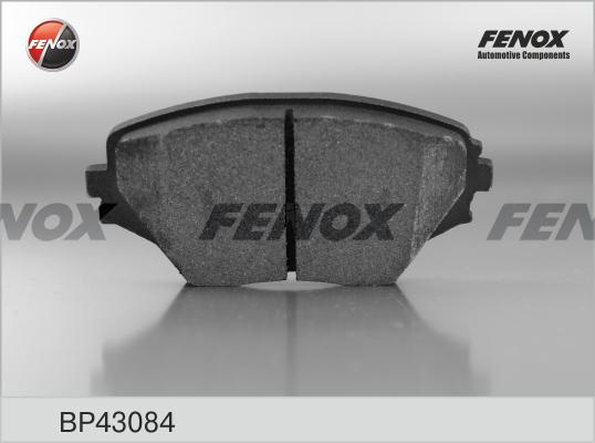 Fenox BP43084 - Kit de plaquettes de frein, frein à disque cwaw.fr