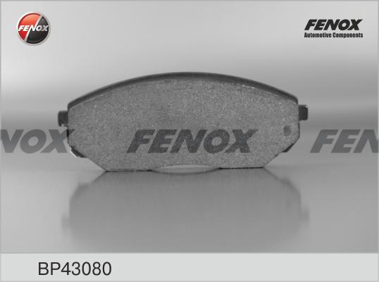 Fenox BP43080 - Kit de plaquettes de frein, frein à disque cwaw.fr