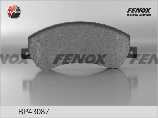 Fenox BP43087 - Kit de plaquettes de frein, frein à disque cwaw.fr