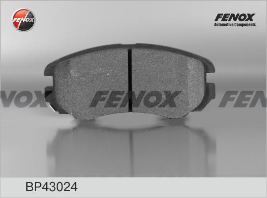 Fenox BP43024 - Kit de plaquettes de frein, frein à disque cwaw.fr