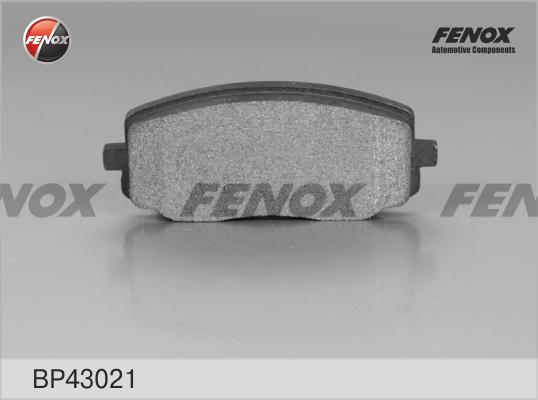 Fenox BP43021 - Kit de plaquettes de frein, frein à disque cwaw.fr