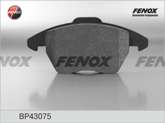 Fenox BP43075 - Kit de plaquettes de frein, frein à disque cwaw.fr