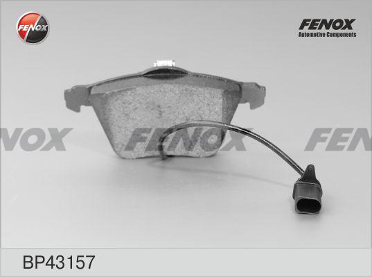 Fenox BP43157 - Kit de plaquettes de frein, frein à disque cwaw.fr