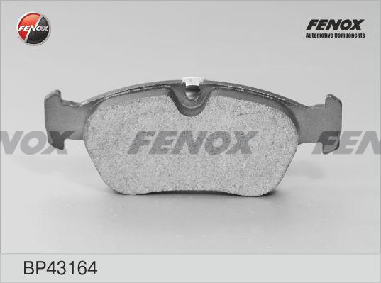 Fenox BP43164 - Kit de plaquettes de frein, frein à disque cwaw.fr