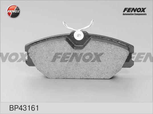 Fenox BP43161 - Kit de plaquettes de frein, frein à disque cwaw.fr