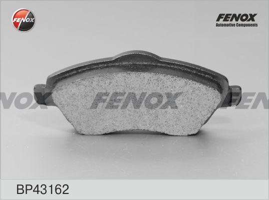 Fenox BP43162 - Kit de plaquettes de frein, frein à disque cwaw.fr