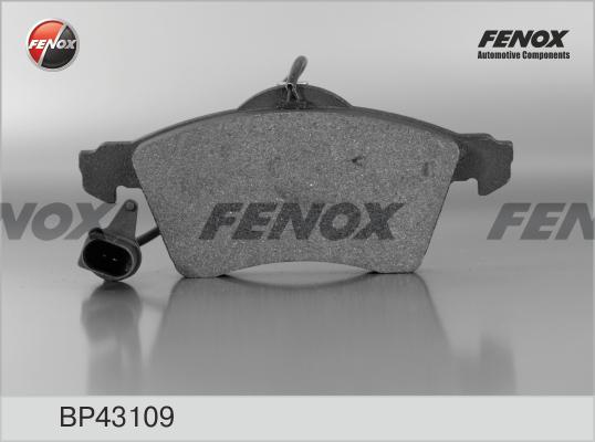 Fenox BP43109 - Kit de plaquettes de frein, frein à disque cwaw.fr