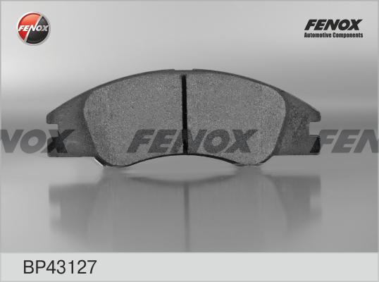 Fenox BP43127 - Kit de plaquettes de frein, frein à disque cwaw.fr